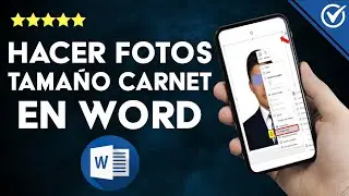 ¿Cómo hacer fotos tamaño carnet en WORD? - Imprime fotos para pasaportes o documentos