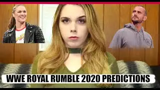 WWE ROYAL RUMBLE 2020 PREDICTIONS!