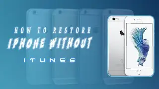 how to restore iphone without itunes in recovery mode | hindi tutorial 