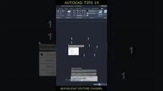 AutoCAD Tips 14 Auto Sequential Numbering 