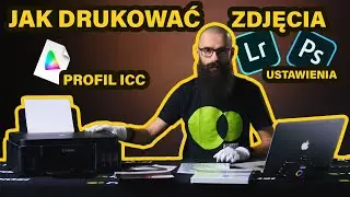 Jak drukować zdjęcia z Adobe Photoshop i Lightroom? Ustawienia, sterownik drukarki, profil ICC