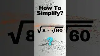 simplifying radical expression 
