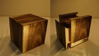 Holzwürfel mit Geheimfach selber bauen