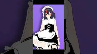 Maid Zhu Yuan (w physics)😳- Ghost dance trend -【MMD ZZZ 4K | 60FPS】