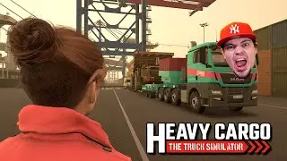 🚛 MÓJ PIERWSZY CIĘŻKI TRANSPORT *wielka wywrotka* | Heavy Cargo Truck Simulator #06
