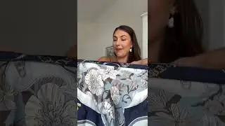 How to tie a silk scarf in your hair 