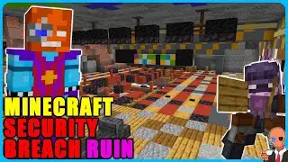 I built Bonnie Bowl from FNAF Security Breach RUIN in Minecraft // Building FNAF Ruin Part #7