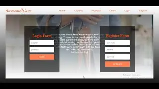 #shorts | How to create #login and #registration #form using #HTML #CSS #PHP #MYSQL