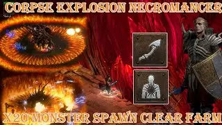 [OFFLINE MOD] Corpse Explosion Necromancer – x20 Monster Spawn in Diablo 2 Resurrected