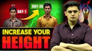 5 Hacks to Increase Your Height 🤯| How to Grow Tall Naturally | Prashant Kirad