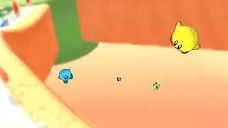 4 kirbys falling with immense pain