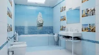 Керамическая плитка с изображениями кораблей