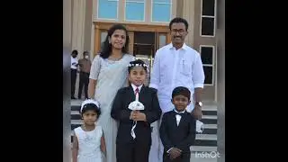 My First Holy Communion In St. Antony Of Padua Church