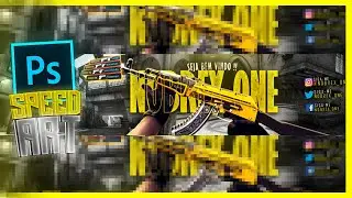 SPEED ART BANNER COUNTER-STRIKE GLOBAL OFFENSIVE!| Photoshop CC & CS6