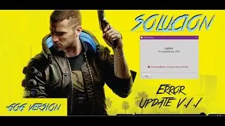 [Solución]Error Game installation not found, please reinstall | CYBERPUNK 2077 | GOG VERSION