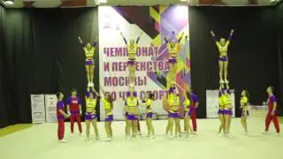 CHERRY. ALL GIRLS. Чемпионат и первенство Москвы по Чир спорту