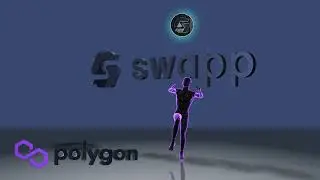 SWAPP Polygon 3D Man ad metal