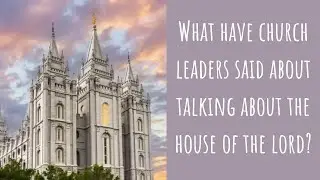 Unlocking the Blessings: Why Learning and Teaching About the Temple Matters!!!
