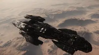 Star Citizen – Le Javelin écrasé sur Daymar !