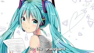 Nightcore - Graveyard (Lyrics) || Jada Facer ( Cover )