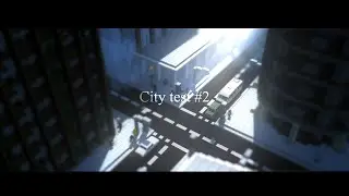 City Birds-eye Shot [Mine Imator Animation]