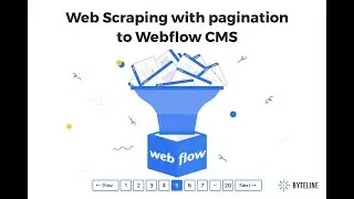 Web scraping with pagination to Webflow CMS