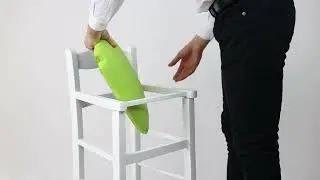 Tutorial su come cambiare seduta sul seggiolone in legno