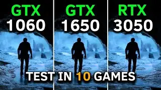 GTX 1060 vs GTX 1650 vs RTX 3050 | Test In 10 Games at 1080p