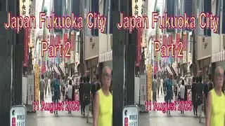 20230811 Japan Fukuoka City Part 2 3D