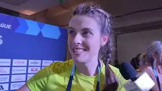 07 July 2024 Yaroslava Mahuchikh HJ WR Paris DL Interview