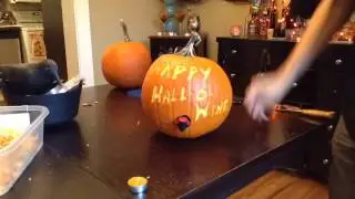 Hallowine pumpkin