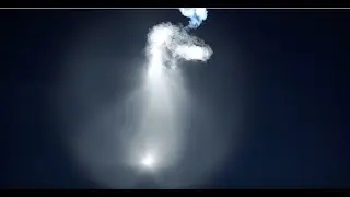SpaceX - Falcon 9 - June 29th 2018 - Jellyfish Plume