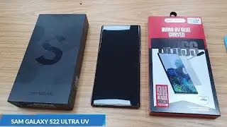 Samsung Galaxy S22 ultra UV tempered glass   S22 ultra best tempered glass edge to edge
