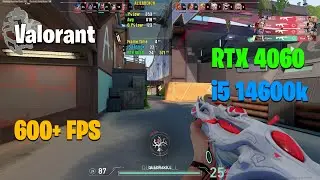 i5 14600K & RTX 4060 - Valorant
