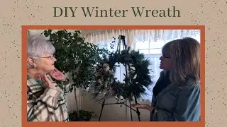 Winter Wreath with Marsha and Kay | Marsha Makes