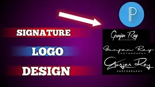 How to Make Photography Signature Logo | New Logo Design Process