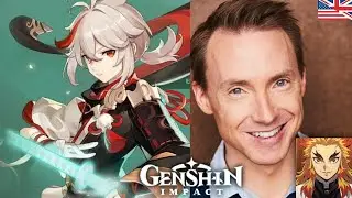 Kazuha English Voice Actor & Same Voice Role | Genshin Impact