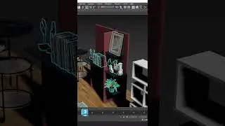 Automatically populate shelves and tables | Scatter Tools 3dsMax plugin  