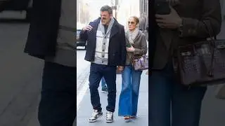 Bennifer Back in the City! JLo & Ben Spotted in NYC! #shorts