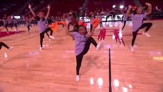 Houston Rockets vs. San Antonio Spurs | NBA Bollywood Dance Performance | Bollycurves