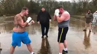 Young Joe Joyce vs big foot