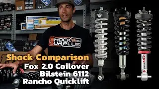 Fox 2.0 vs Bilstein 6112 vs Rancho Quicklift - Much Different Coilovers