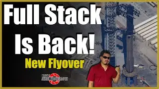 FULLY STACKED ONCE AGAIN! Starbase Flyover Sneak Peek - 09/29/2023