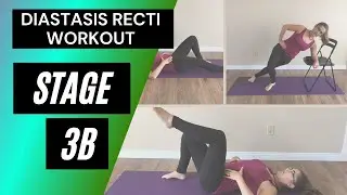 Diastasis recti workout - Stage 3B - Core Fitness for Moms