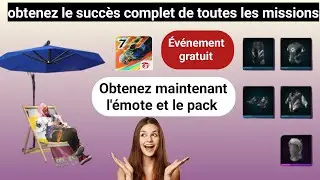 Comment terminer toutes les missions de réussite dans Free Fire || Obtenez des émoticônes et des