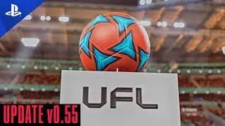 UFL Open Beta CR7 |UPDATE v.0.55 ( PS5) Gameplay | PESMAGIC