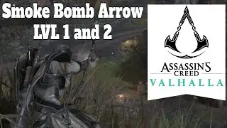 Assassin's Creed Valhalla Smoke Bomb Arrow Level 1 and 2 (Guide)