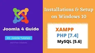 #1 | How to Install Joomla 4 on Localhost | Joomla 4 installation windows 10 | Joomla4 Tutorials