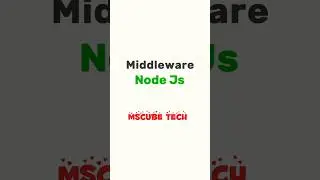 Middleware in Node js | Node Js Middlewares |ReactJs Middleware  