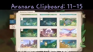 {Misterious Clipboard} ~ Aranara Treasure Chests Location 11 to 15 ~ How did i even miss this?!?!